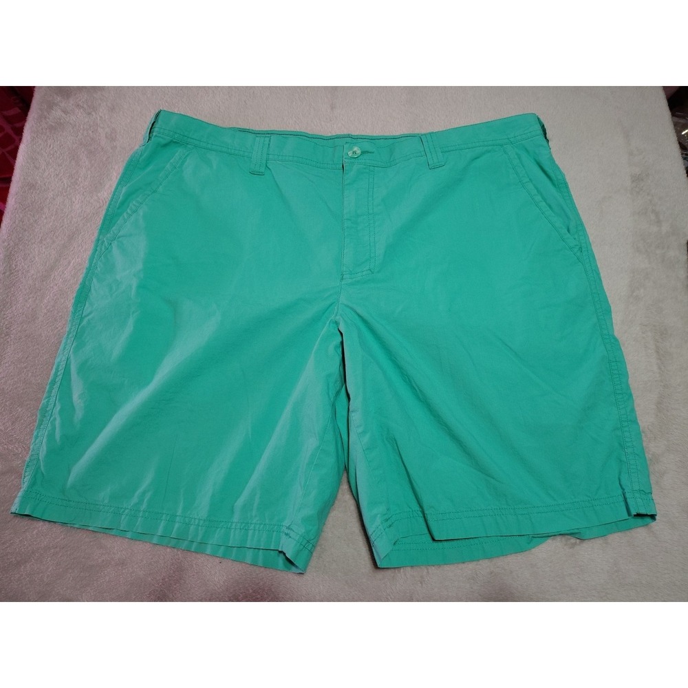 Columbia Shorts Men 42/9.5 Green Outdoor Active Fishing Boating Vacation Outdoor
